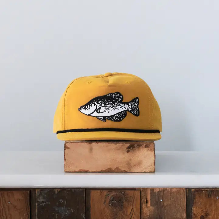 Crappie Patch Snap back cap