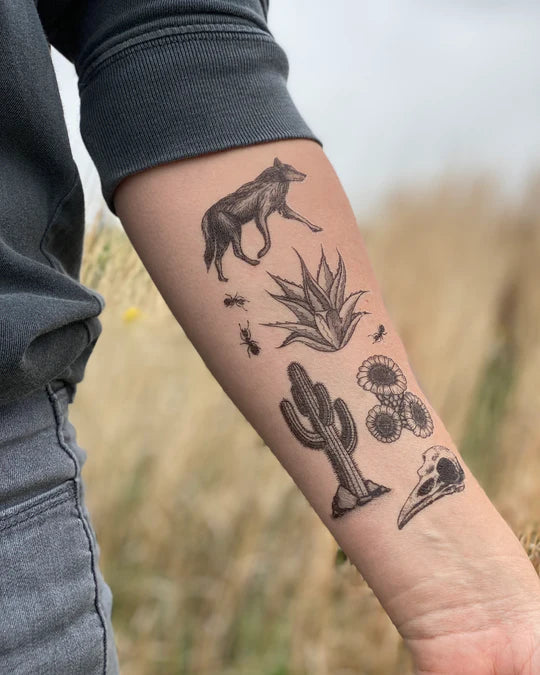 Nature Tats- Temporary Tattoos