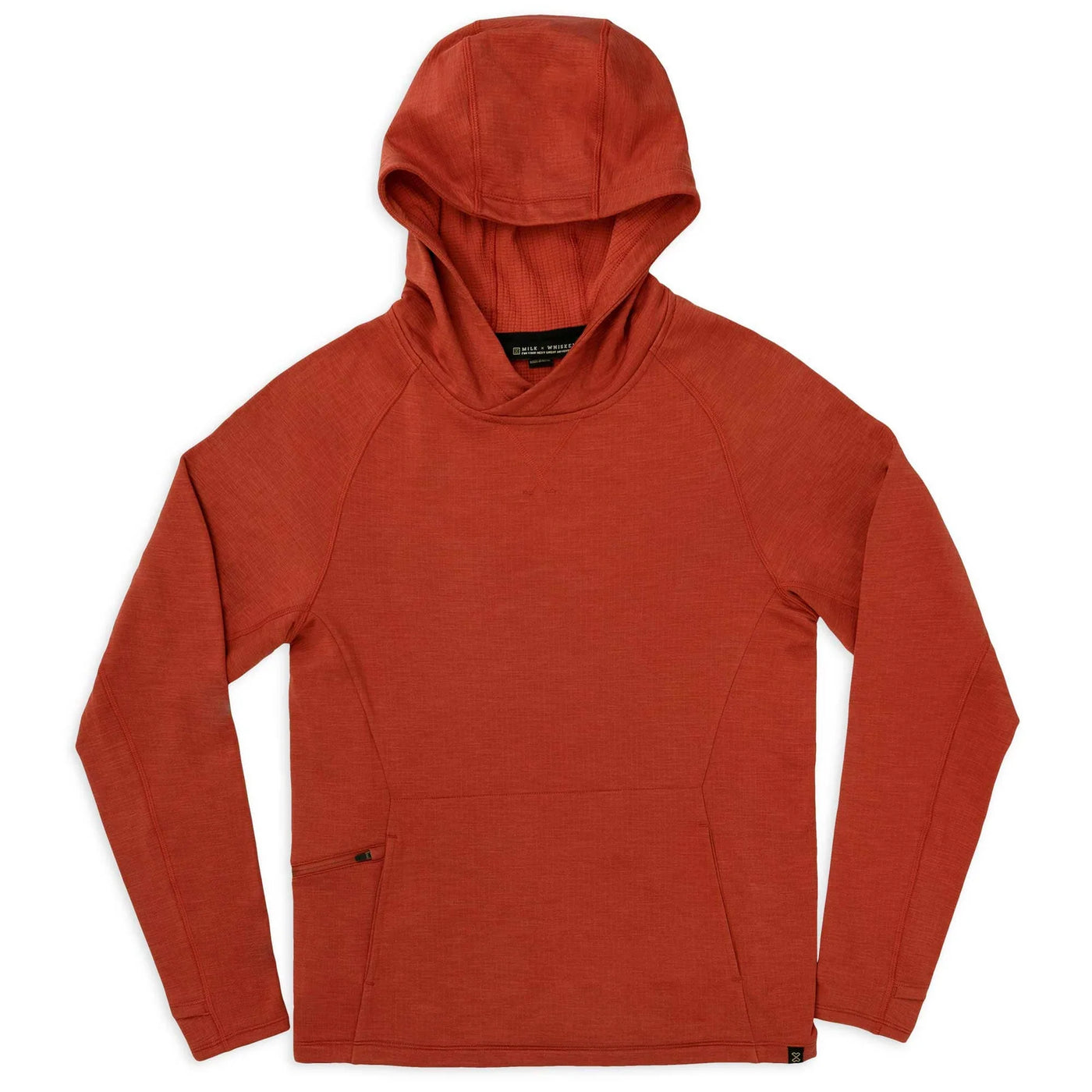 Adult Grid Fleece Hoodie