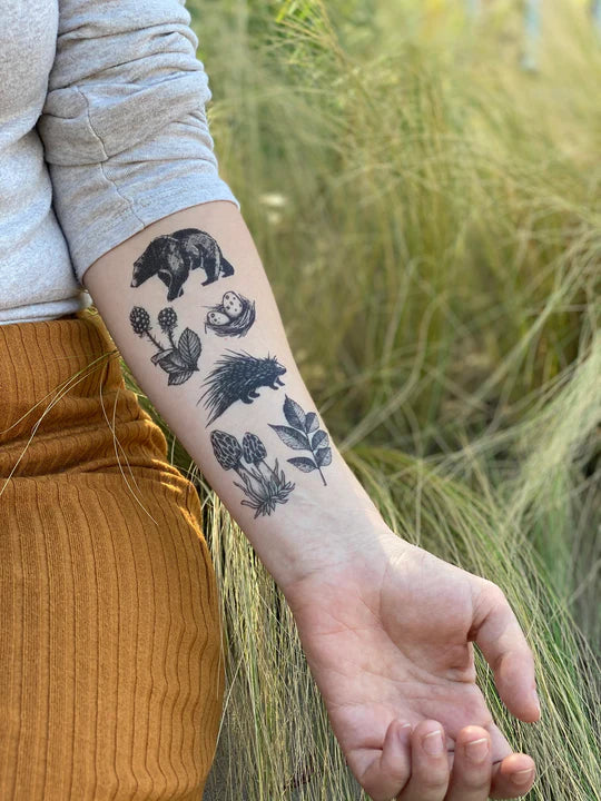 Nature Tats- Temporary Tattoos