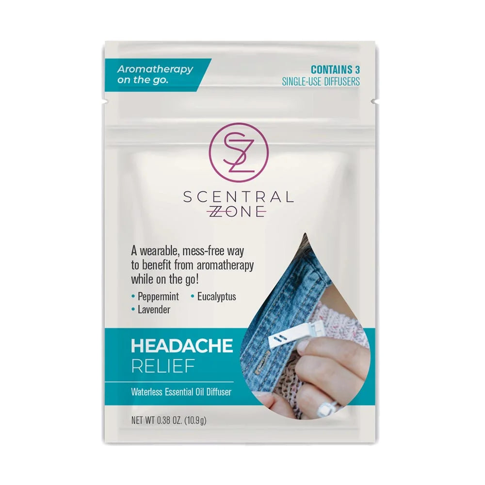 Headache Relief, 3-Pack Essential Oil Pouches