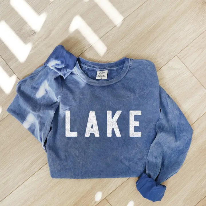 LAKE Mineral Washed Long Sleeve