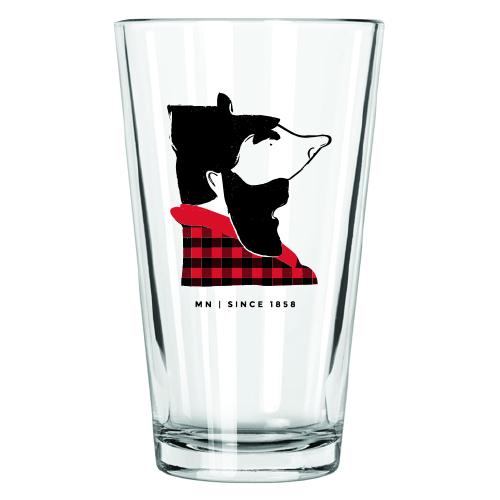 Paul Bunyan Pint Glass