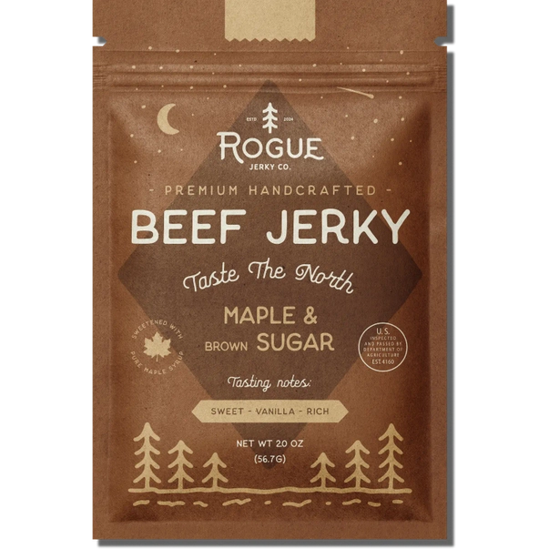 Rogue Jerky - Maple & Brown Sugar