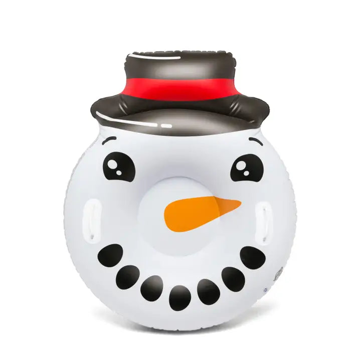 Big Mouth Round Snowman Face Snow Tube