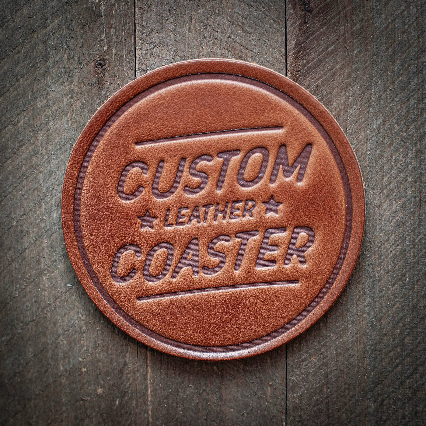 Use A Fucking Coaster Leather Coaster