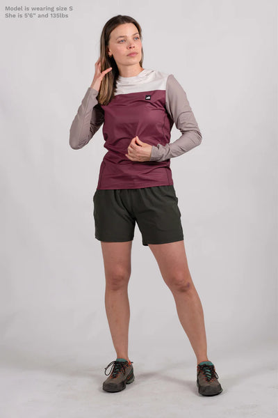 Womens Ascent UPF 50 Sun Hoodie