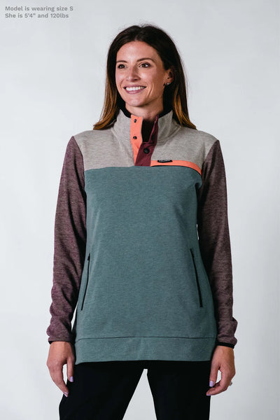 Womens  Fleece Pullover