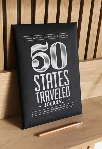 50 States Traveled Journal