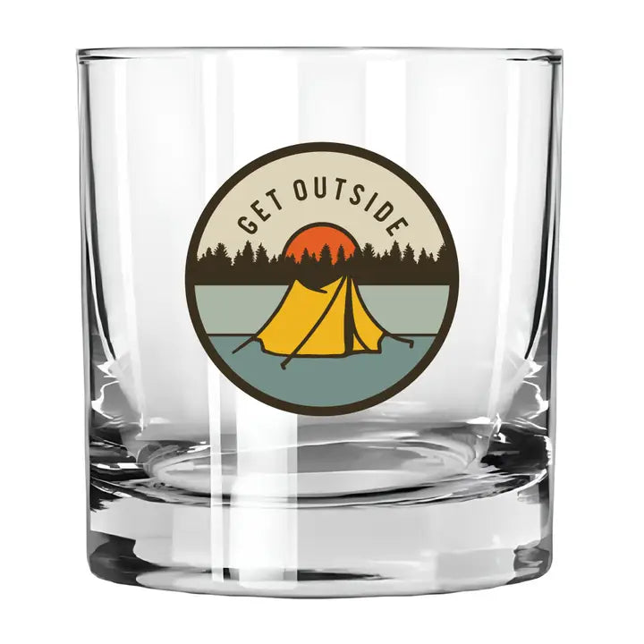 Get Outside Whiskey Glasses