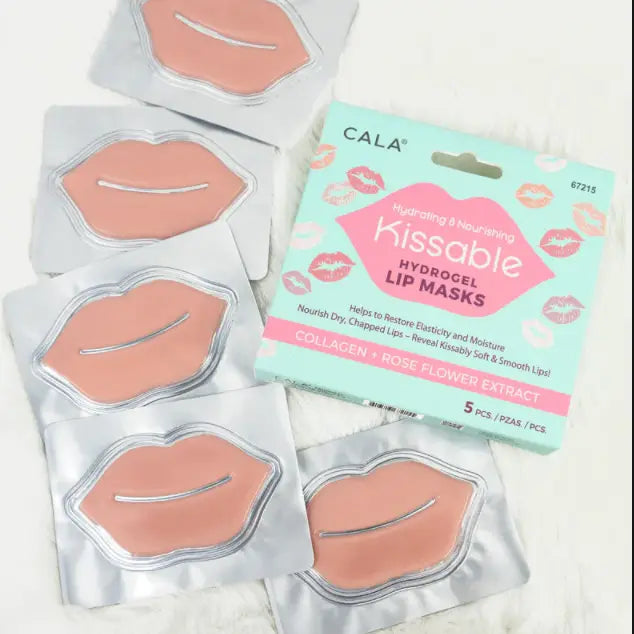 Cala Hydrogel Lip Mask Rose Collagen